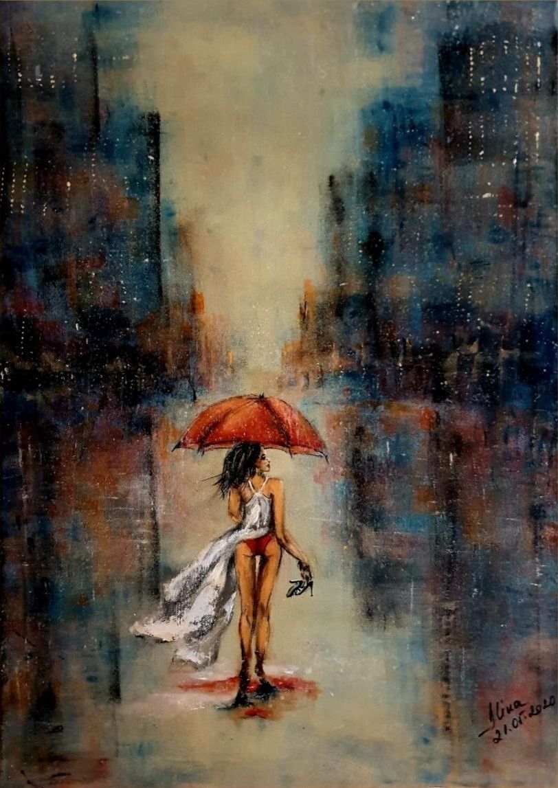 ArteDiAlina.com painting: Who cares?